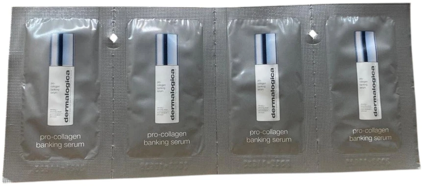 Dermalogica, Pro-Collagen Banking, putlinantis, serumas veidui, 4 vnt., *mėginėlis