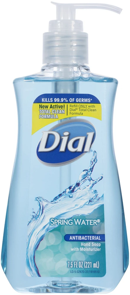 Dial, antibakterinis, Spring Vanduo, skystas muilas rankoms, 221 ml