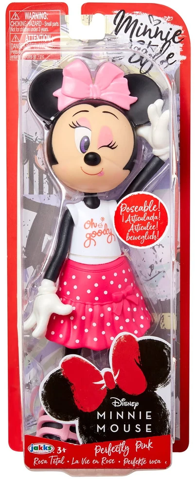 Disney, Minnie Mouse, Lėlė, Puikiai Rožinė, Mergaitėms