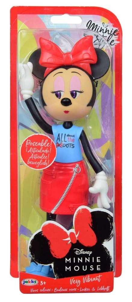 Disney, Minnie Mouse, Lėlė, Labai Ryški, Mergaitėms