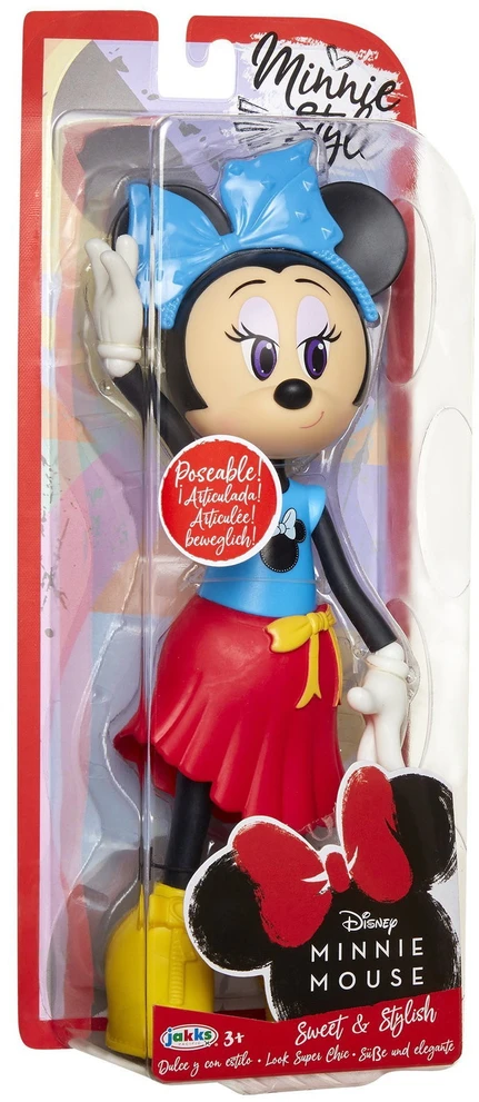 Disney, Minnie Mouse, Lėlė, Saldi - Stilinga, Mergaitėms