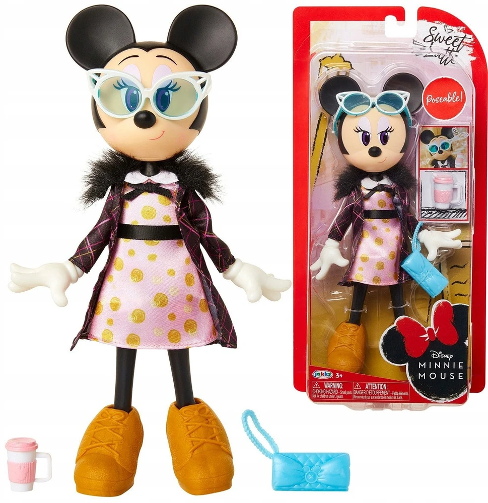 Disney, Minnie Mouse, Lėlė, Saldus Latte, Mergaitėms