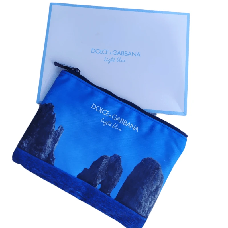 Dolce&Gabbana Dolce - Gabbana, Light Mėlyna, Toiletry, GWP Textile Pouch, Mėlyna