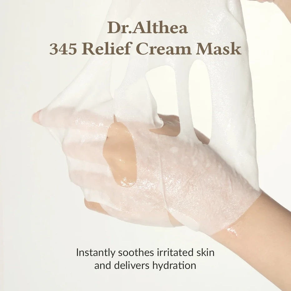 DR. ALTHEA 345 Relief Kreminis Mask veido kaukė 28 ml 1 vnt
