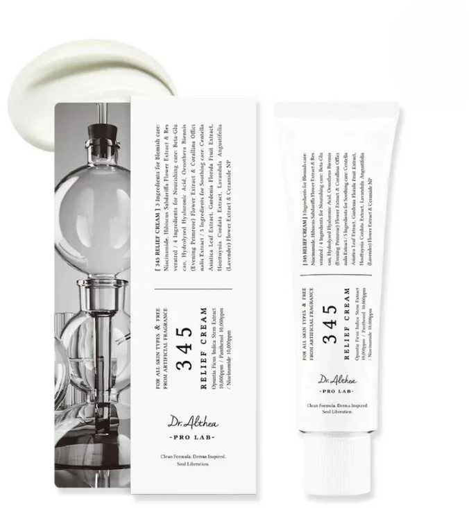 Dr.Althea 345 Relief Cream Atkuriamasis veido kremas, 50 ml