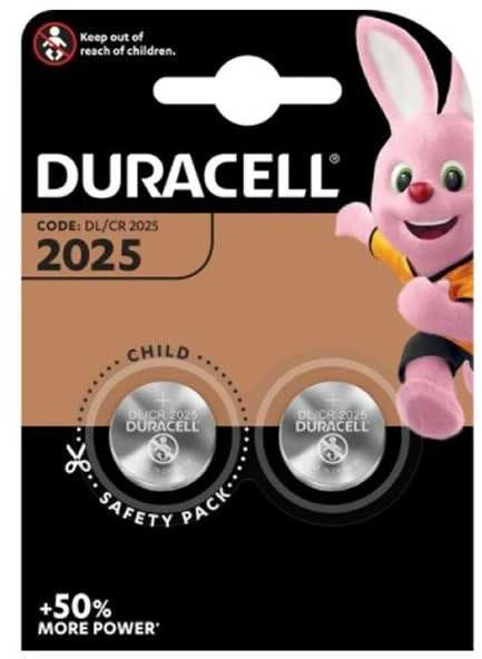 DURACELL CR2025 elementai