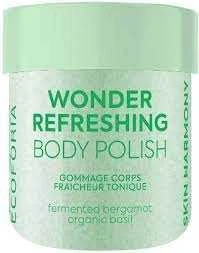 "Ecoforia Wonder Refreshing Body Polish" švelniai valo ir poliruoja odą 200ml