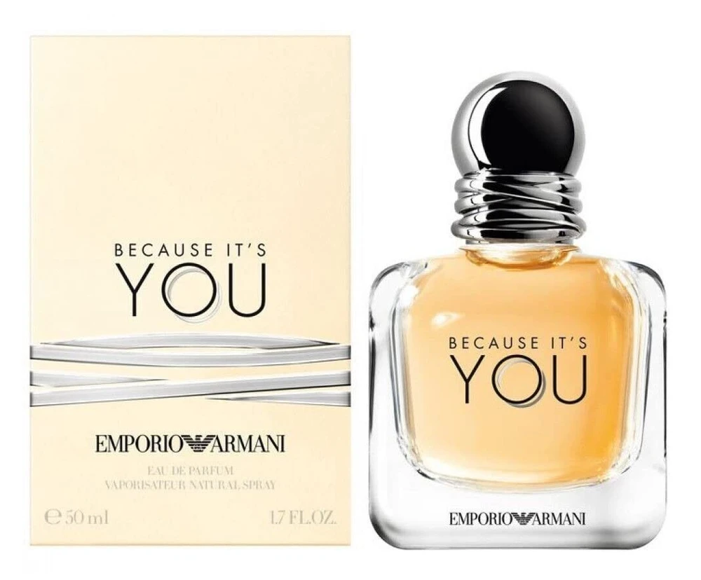 Kvepalai moterims Emporio Armani Because It's You EDP, 50 ml
