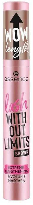 Essence Lash Without Limits Extreme Lengthening & Volume Blakstienų tušas Blakstienų tušas moterims, 13 ml