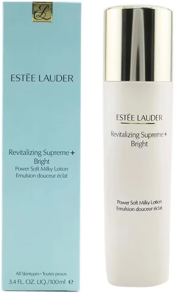 „Estee Lauder Revitalizing Supreme+ Bright Power Moringa Extract“ daugiafunkcis veido ir kaklo losjonas ryte ir naktį, 100 ml