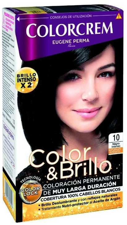 Eugene Perma Tinte Pelo Colorcrem 10 Negro Intenso