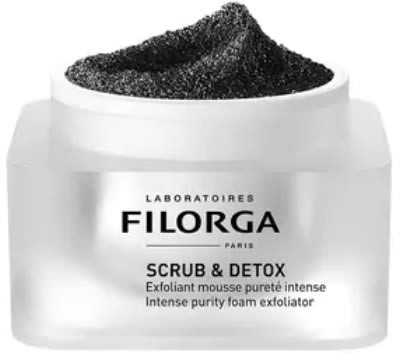 Filorga Scrub - Detox Intense Purity Foam Exfoliator Dvigubo poveikio detoksikuojantis veido šveitiklis 50ml