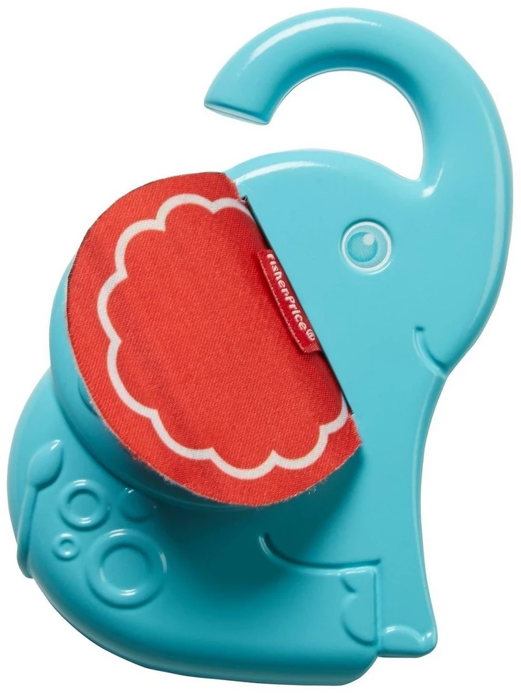 Fisher Price žaislinis veidrodėlis su praktine veikla, barškučiai su kramtukais 2 viename, unisex, 3+ mėnesių