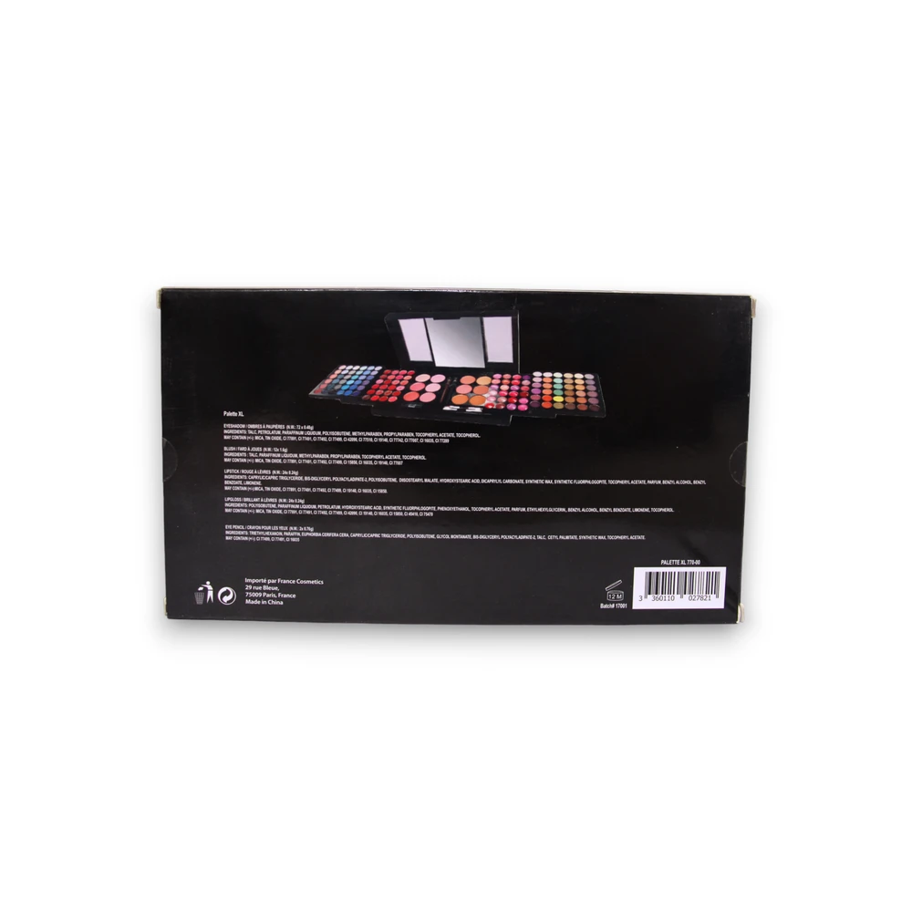 France Cosmetics, France Cosmetics, Veido paletė, 72 + 12 + 24 + 24 + 2 vnt., 67 g