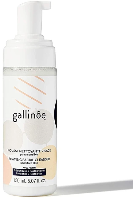 „Gallinee Microbiome Skincare“ valomasis putojantis kreminis su prebiotikais ir postbiotikais, 150 ml