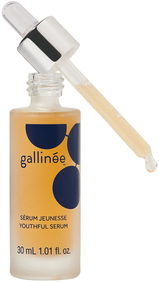 „Gallinee Microbiome Skincare“ veido serumas nuo senėjimo, prebiotikai, probiotikai ir postbiotikai, 30 ml
