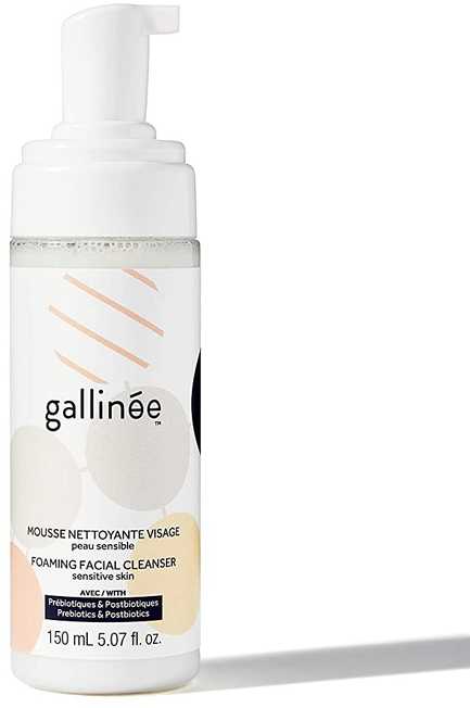 „Gallinee Microbiome Skincare“ valomasis putojantis kreminis su prebiotikais ir postbiotikais, 150 ml