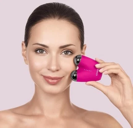 Geske Smartappguided Microcurrent Face Lifter 6 in 1 Anti-Aging Device veido masažuoklis 1 vnt.
