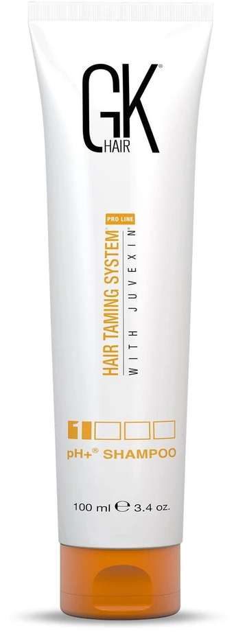 GK hair Global Keratin pH+ giluminio valymo plaukų šampūnas, 100 ml