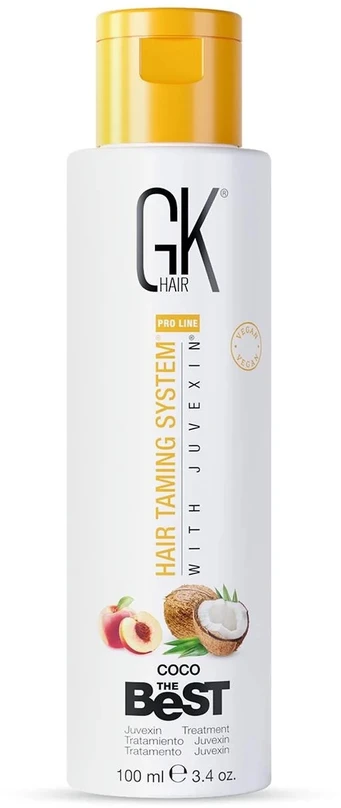 GK hair Global Keratin Geriausias Kokosų Plaukų Kreminis Švelninimo Priemonė, 100 ml
