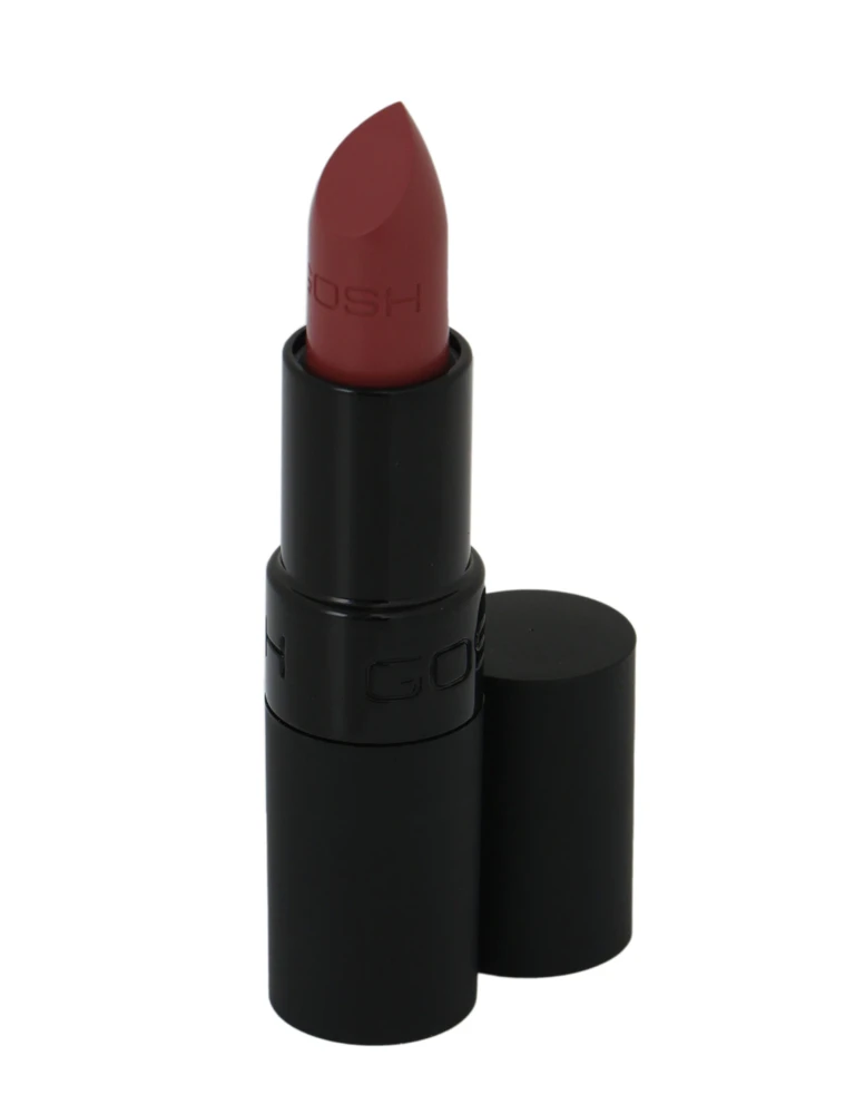 Gosh Velvet Touch Lipstick maitinamieji lūpų dažai, atspalvis: 002 Matt Rose, 4 g