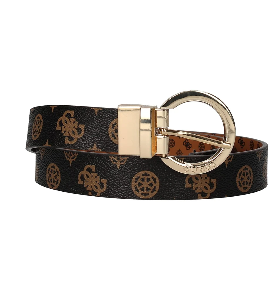 Guess, Cessily, Tekstilinis Diržas, Juodas, Moterims, Dydis M