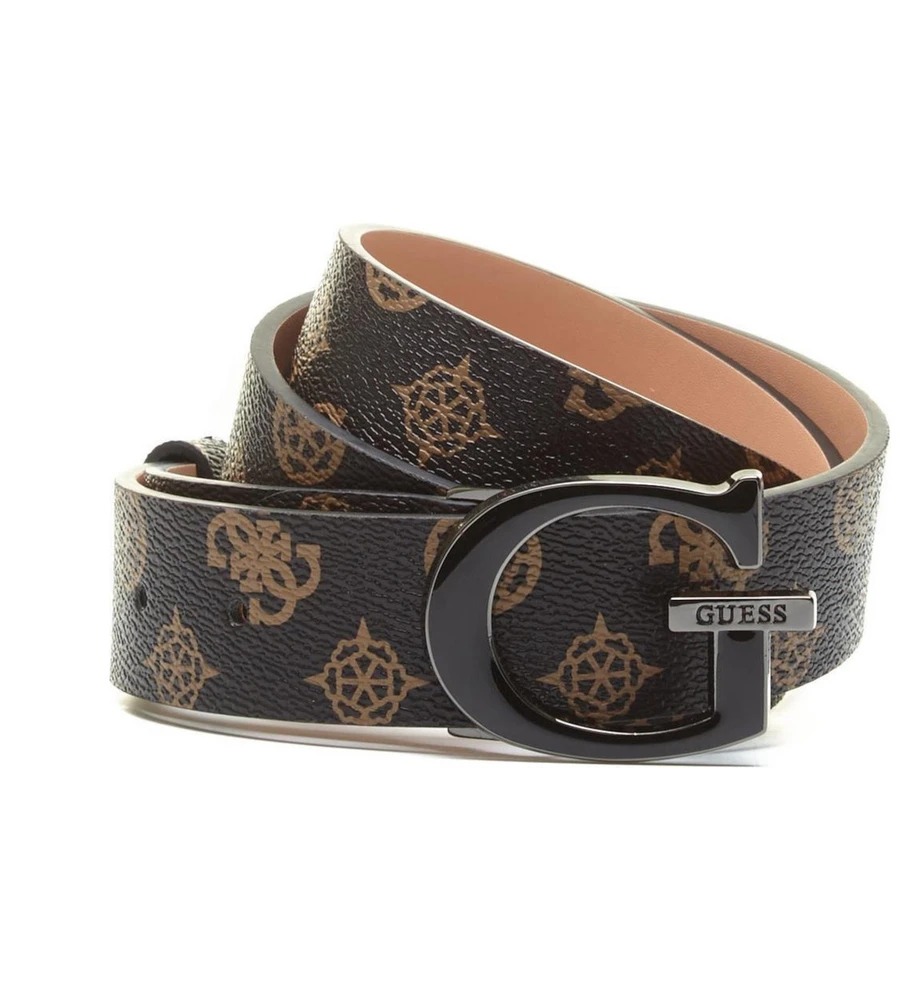 Guess, Dalma, Tekstilinis Diržas, BW7425-VIN35-BNL-S, Ruda, Moterims, Dydis S