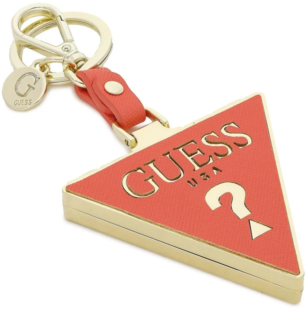 Guess, Guess, metalinis raktų pakabukas, RW7424, koralų spalvos