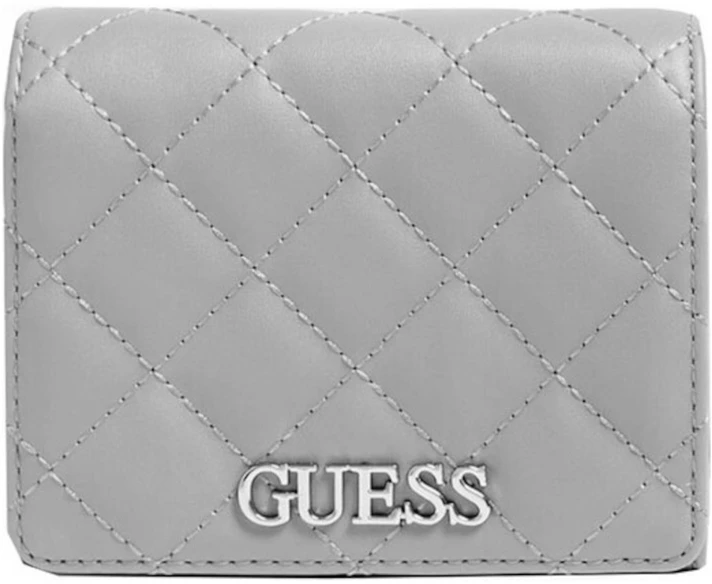 Guess, Illy, Tekstilinė piniginė, Maža Trigubai Sulankstoma, VG797043, Pilkas, Moterims