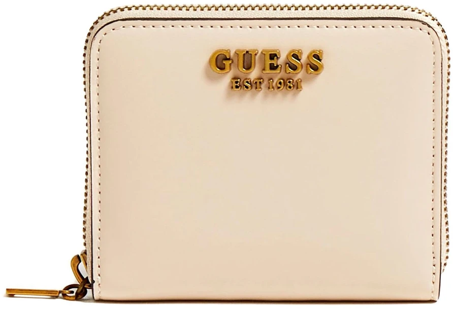Guess, Laurel, tekstilinė piniginė, SLG, mažas užtrauktukas, SWVB8500370, šviesiai rombo spalvos, moterims