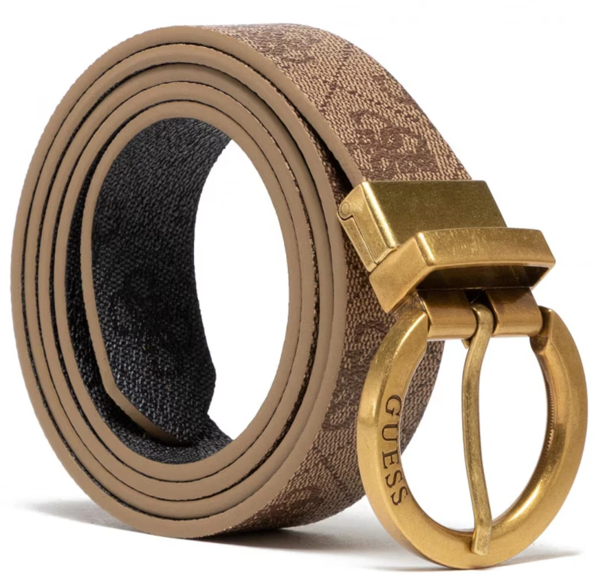 Guess, Naya, Textile Belt, BW7501VIN30, Juodas, For Women, Size L