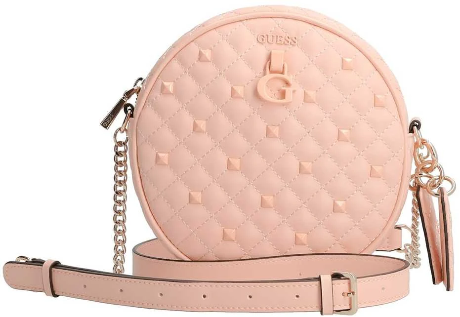 Guess, Rue Rose, Tekstilinis krepšys, Apskritimas, Persikų spalvos, HWQP84, Moterims