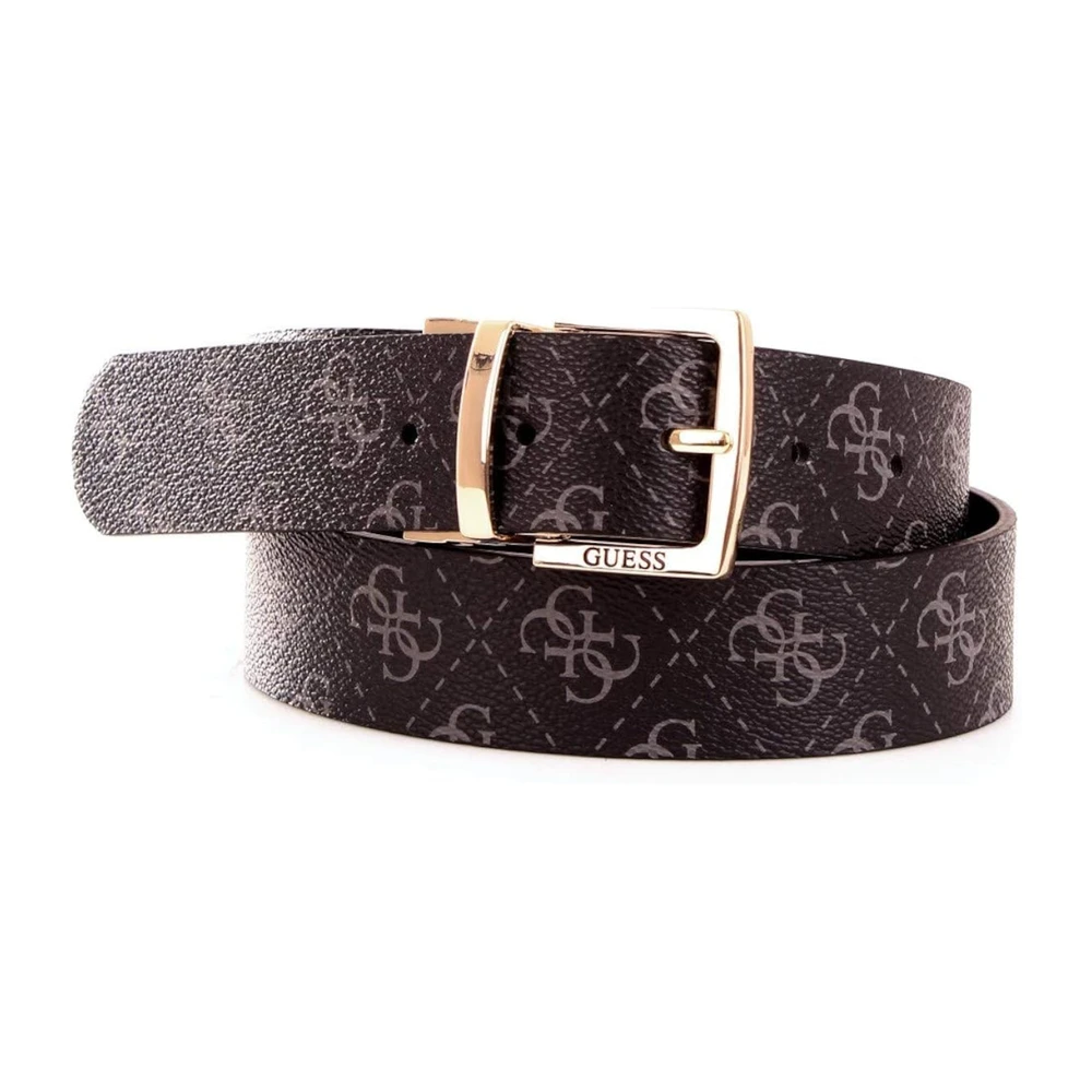 Guess, Tyren, Textile Belt, Gray, For Women, Size S