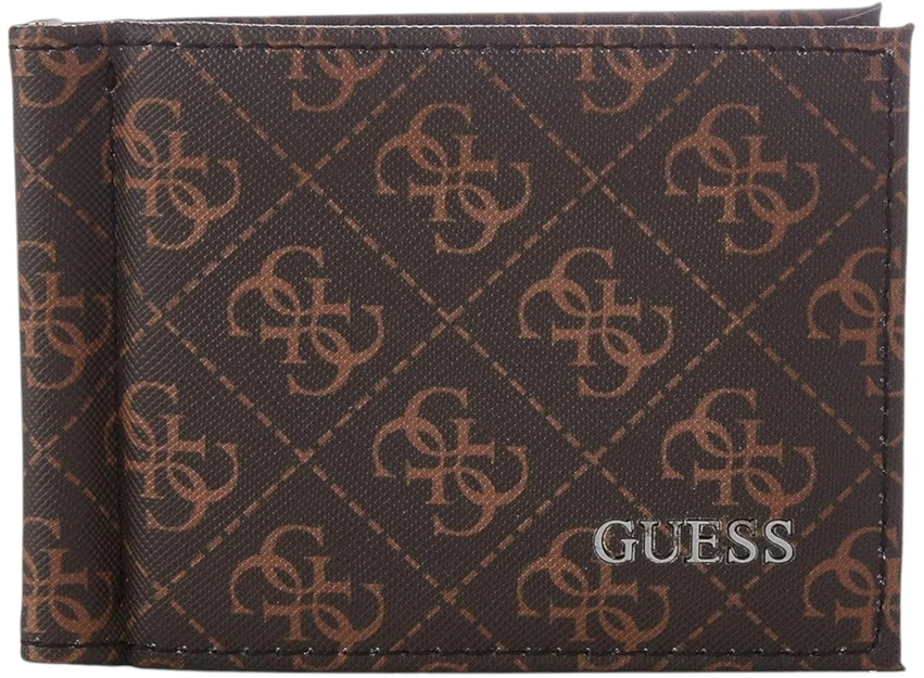 Guess, Vezzola, Tekstilinė piniginė, Monetų dėklas, SMVEZZPOL23, Juodas, Vyrams