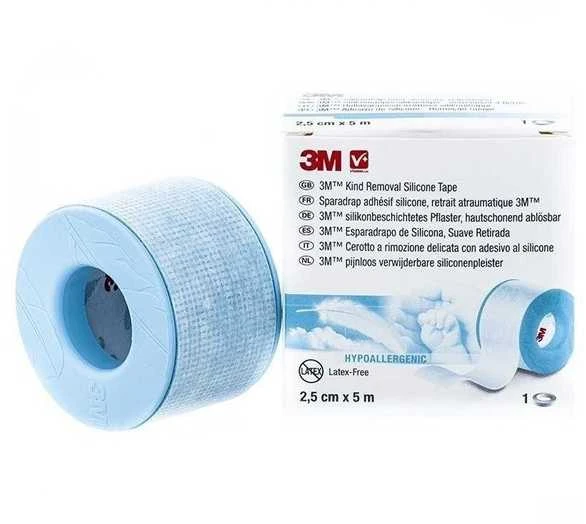 Hipoalerginis silikoninis tvarstis 3m 5m x 2,5c