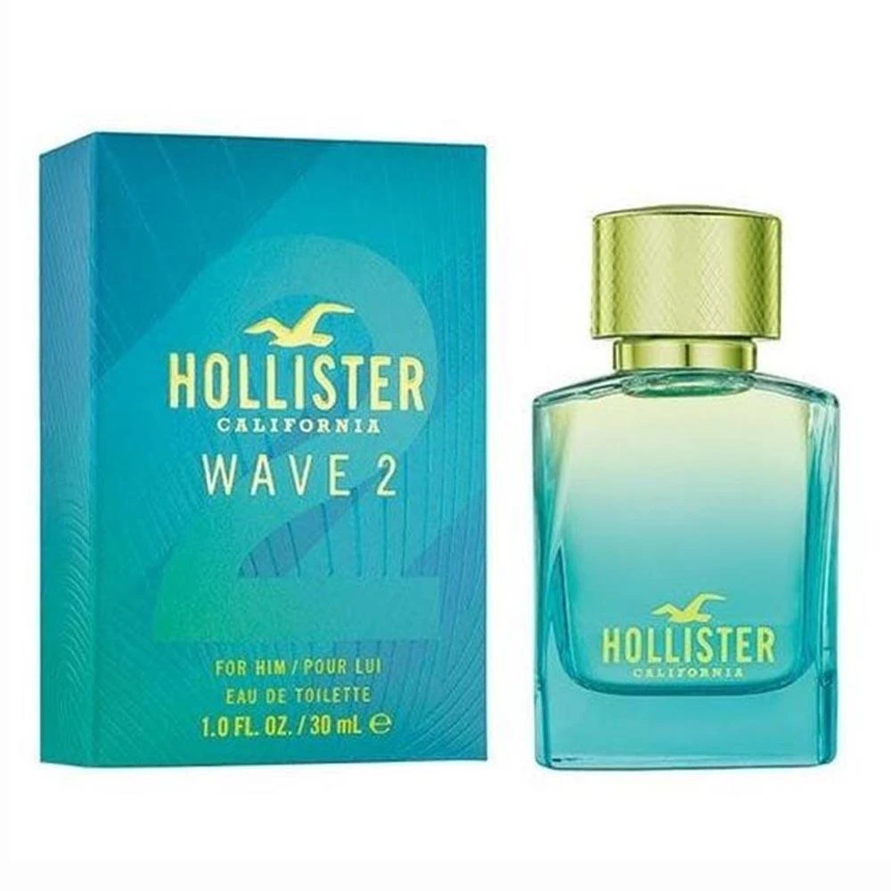 Hollister Wave 2 EDT tualetinis vanduo vyrams, 30 ml