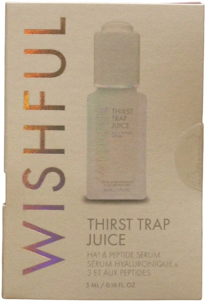 „Huda Beauty“, „Wishful Thirst Trap Juice“ drėkinamasis serumas veidui, 5 ml *Miniatiūrinis