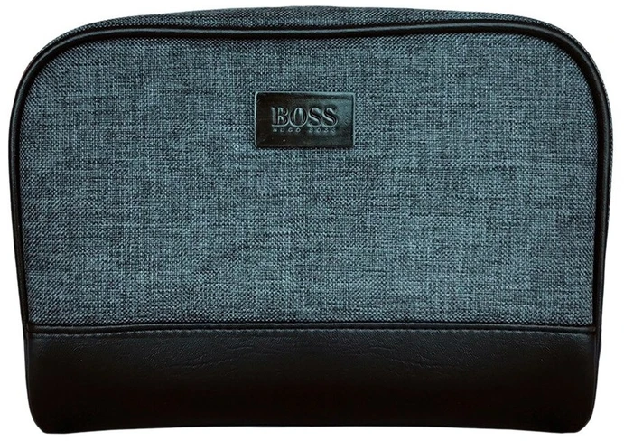 Hugo Boss, Boss Bottled Tonikas, Toiletry, GWP Textile Bag, Pilkas