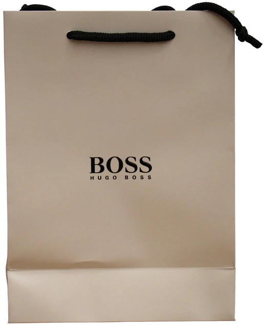 Hugo Boss, Hugo Boss, Cardboard Shopping Bag, Paper, Baltas
