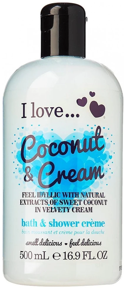 I Love Bath & Shower Creme, 500 ml