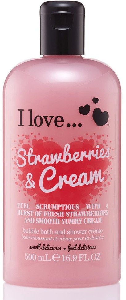 I Love Strawberries & Kreminis Hydrating Shower Kreminis, 500 ml
