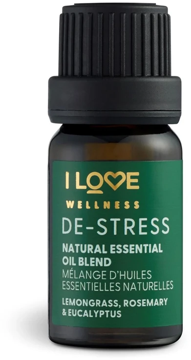I LOVE WELLNESS DE-STRESS natūralių eterinių aliejų derinys, 10 ml