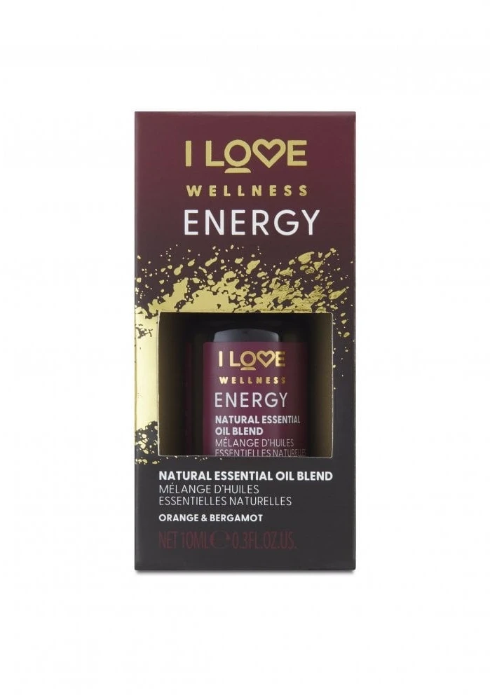 I LOVE WELLNESS ENERGY natūralių eterinių aliejų derinys, 10 ml
