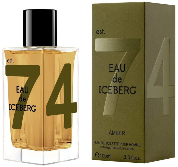 Iceberg Eau de Iceberg Amber EDT tualetinis vanduo vyrams, 100 ml