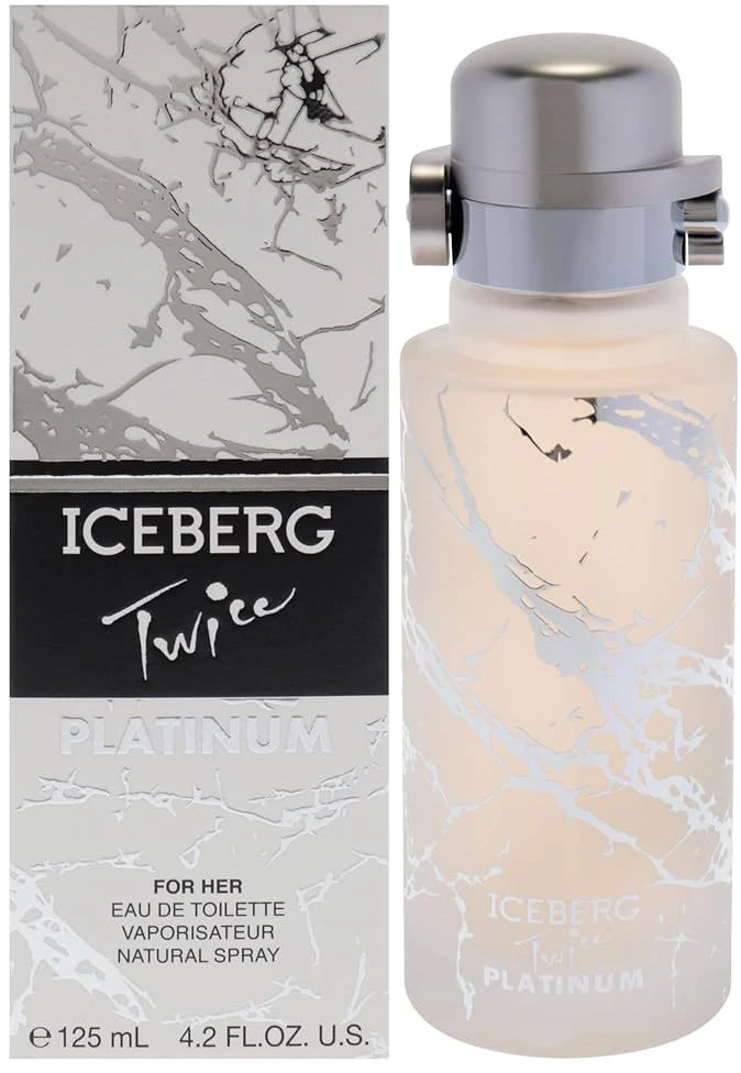 Iceberg Twice Platinum Women EDT tualetinis vanduo, 125 ml