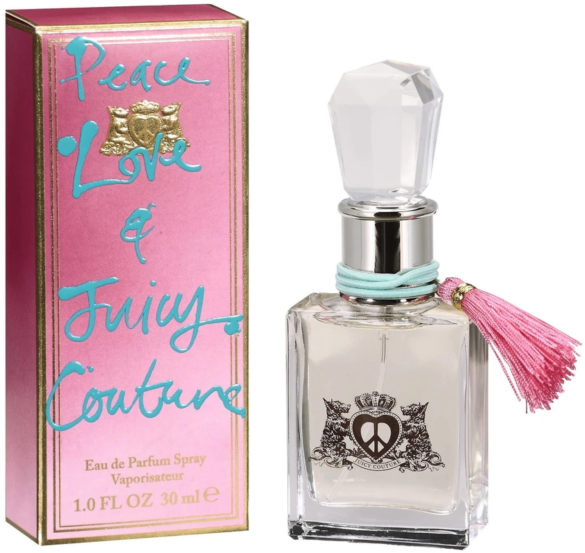Juicy Couture Peace Love and Juicy Couture EDP parfumuotas vanduo moterims, 30 ml
