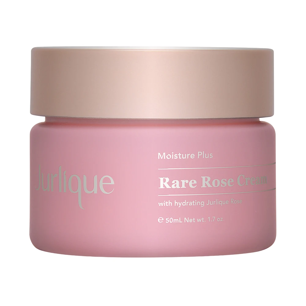 „Jurlique Rare Rose“ drėkinamasis ir skaistinantis kreminis veidui, 50 ml