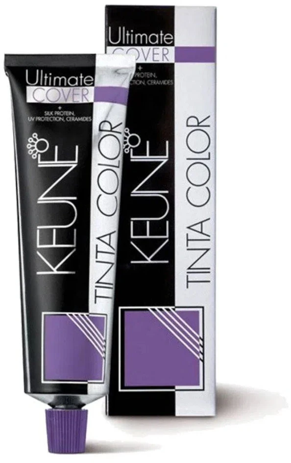 Keune Tinta Color Ultimate Cover Permanent Hair Dye 7.31 Medium Golden Ash Skirtas šviesiems plaukams, 60 ml