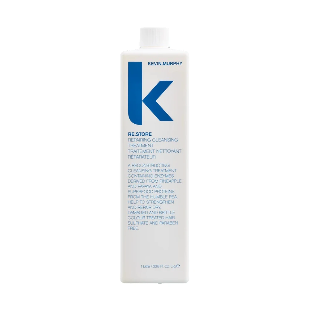 Kevin Murphy Re Store plaukų šampūnas su ananasų ir papajų fermentų ekstraktais, 1000 ml