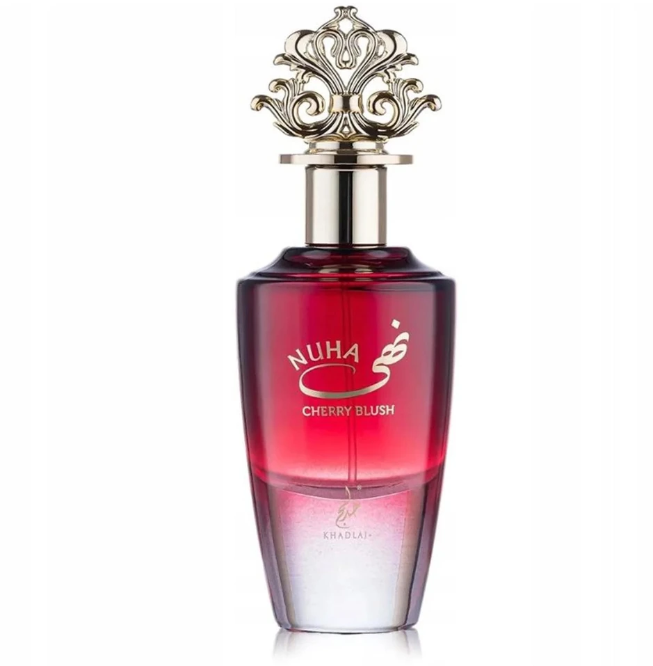 Khadlaj Nuha Cherry Blush EDP parfumuotas vanduo vyrams, 85 ml